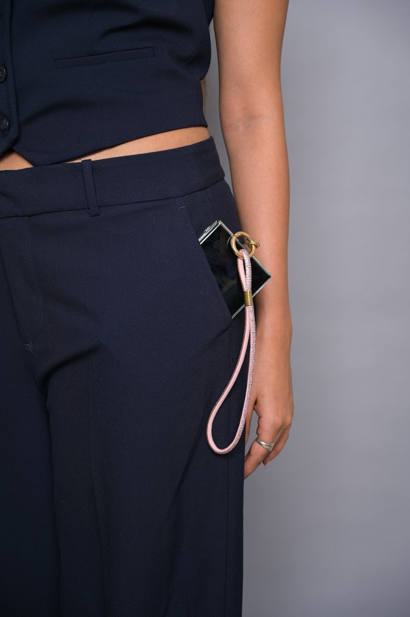 Baby Pink Diamond Lanyard - HOUSE OF FAYE