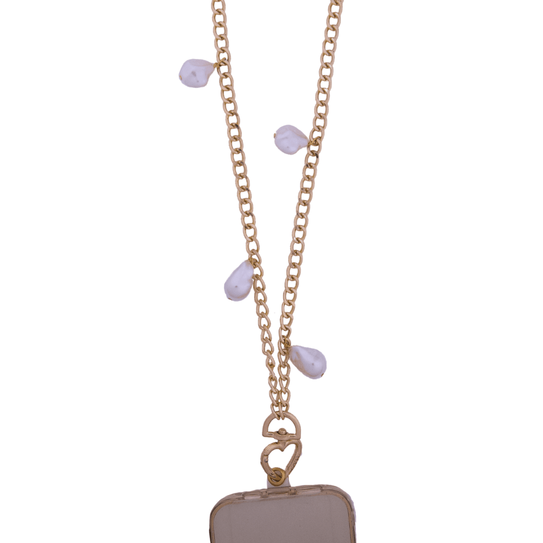 Pearl charm chain sling - HOUSE OF FAYE