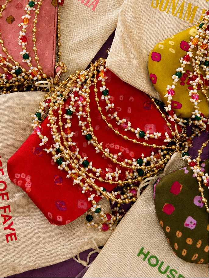 RED MEHFIL BAG