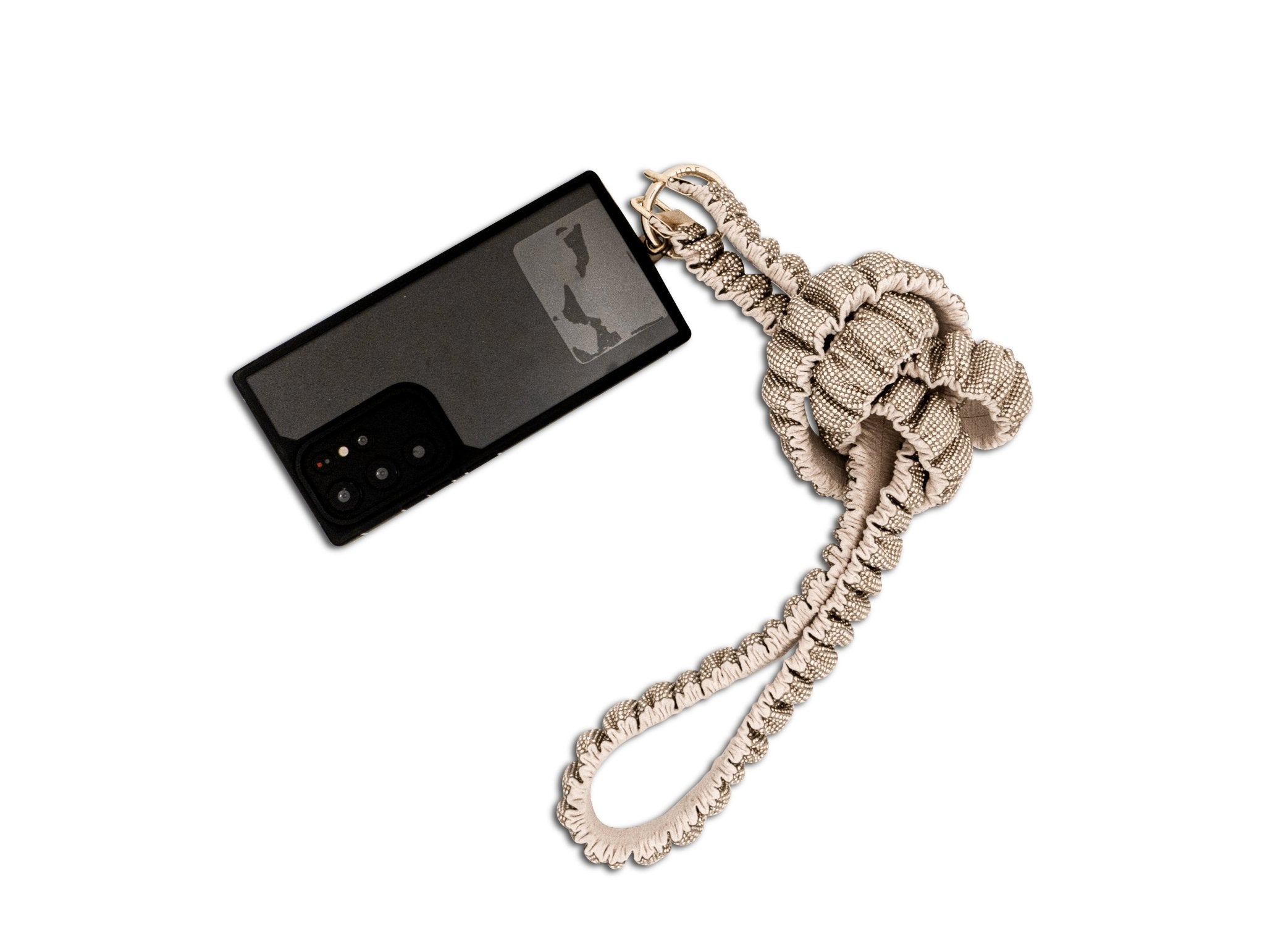 Rose gold diamond scrunchie sling - HOUSE OF FAYE