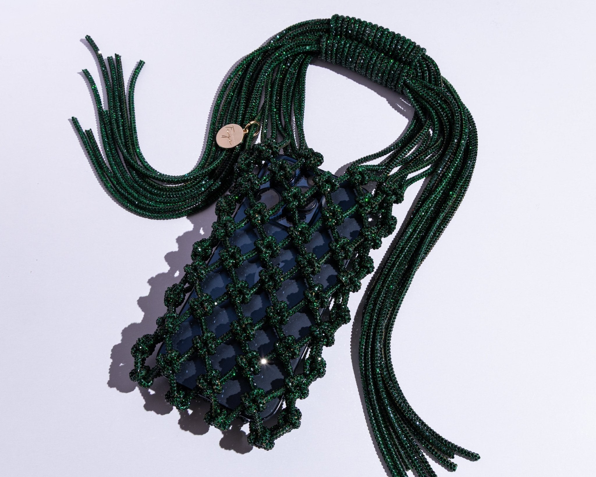 EMERALD HALO BAG - HOUSE OF FAYE