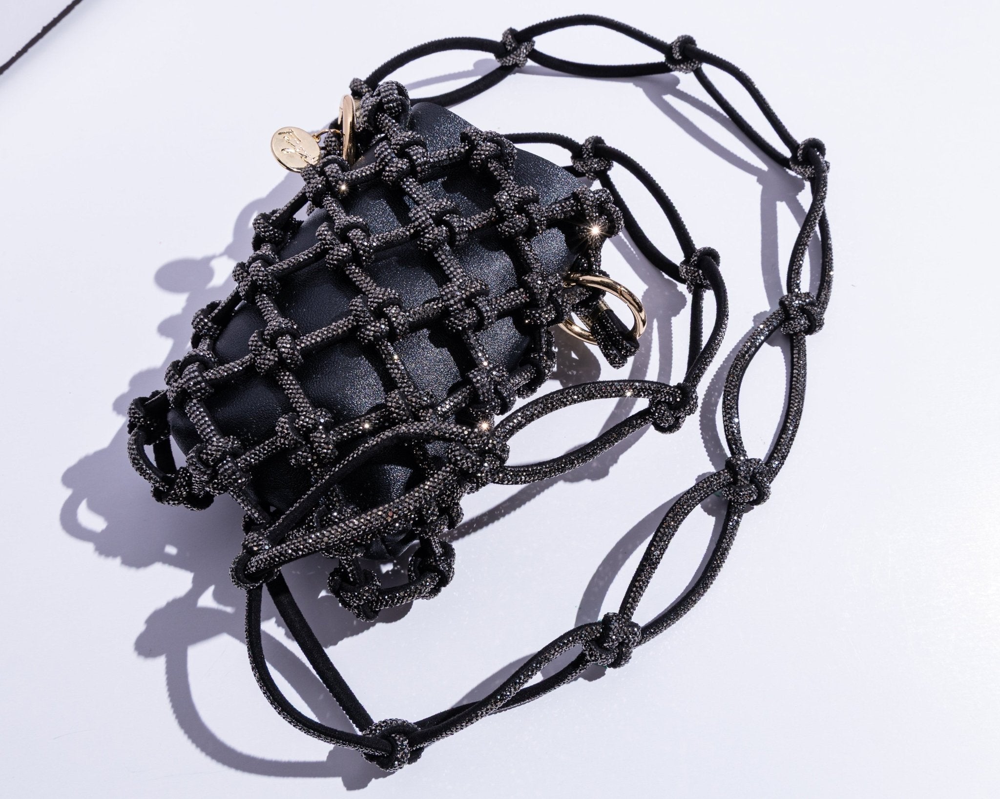 GUNMETAL COSMO BAG - HOUSE OF FAYE