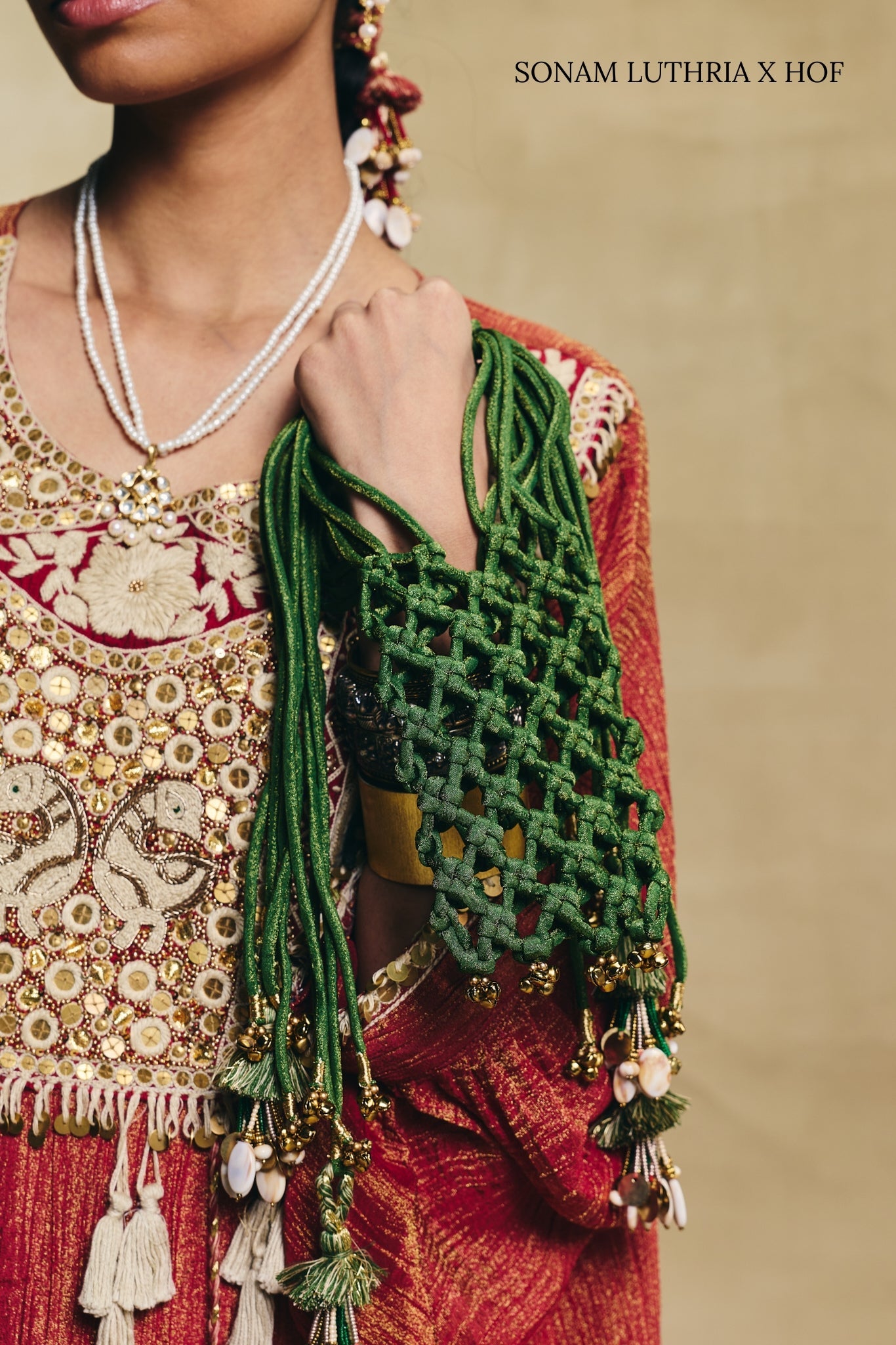 EK-TAAR GREEN BAG - HOUSE OF FAYE