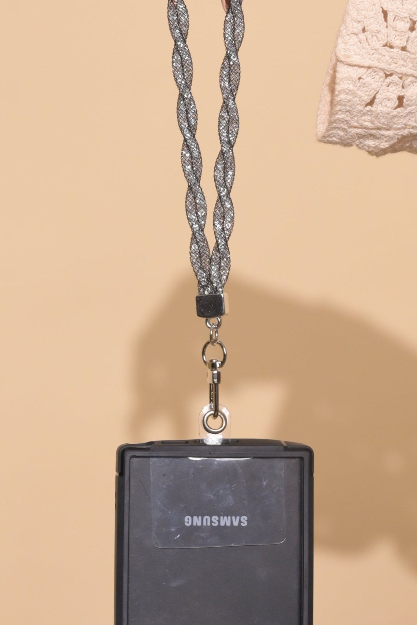 Black Moonstone Diamond Lanyard - HOUSE OF FAYE