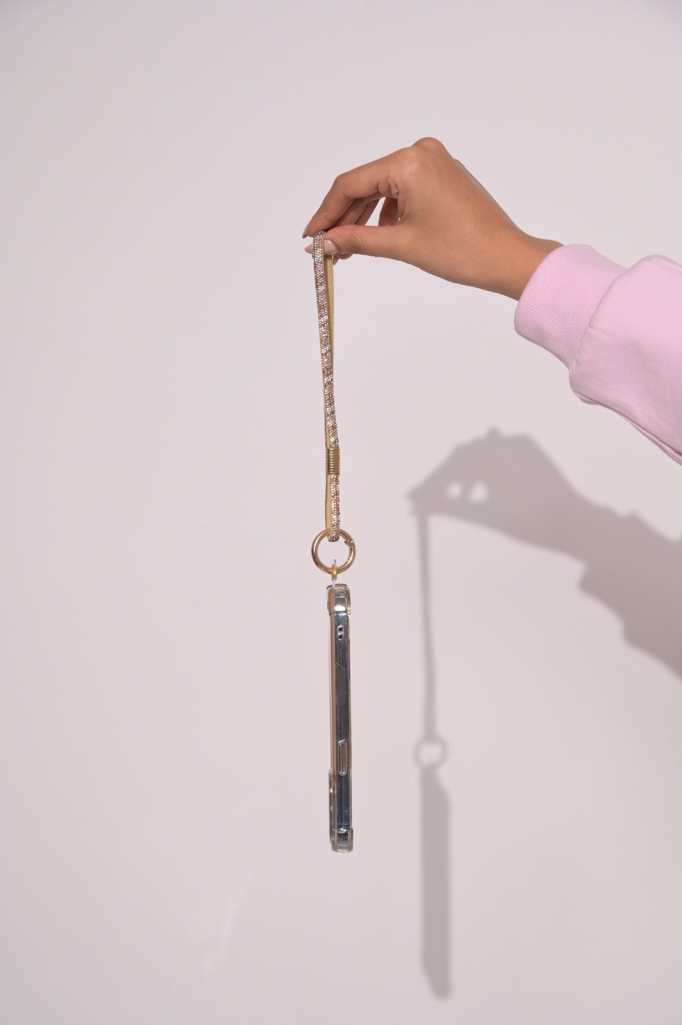 Gold Stripe Diamond Lanyard - HOUSE OF FAYE