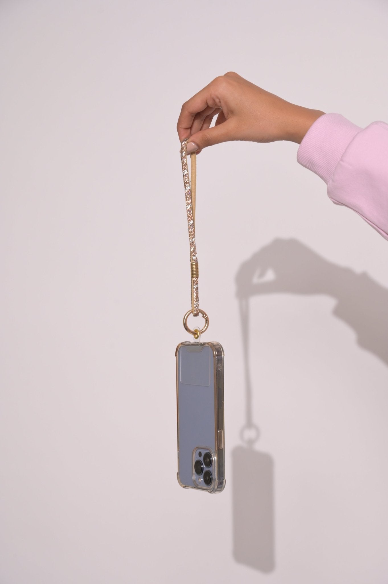 Gold Stripe Diamond Lanyard - HOUSE OF FAYE