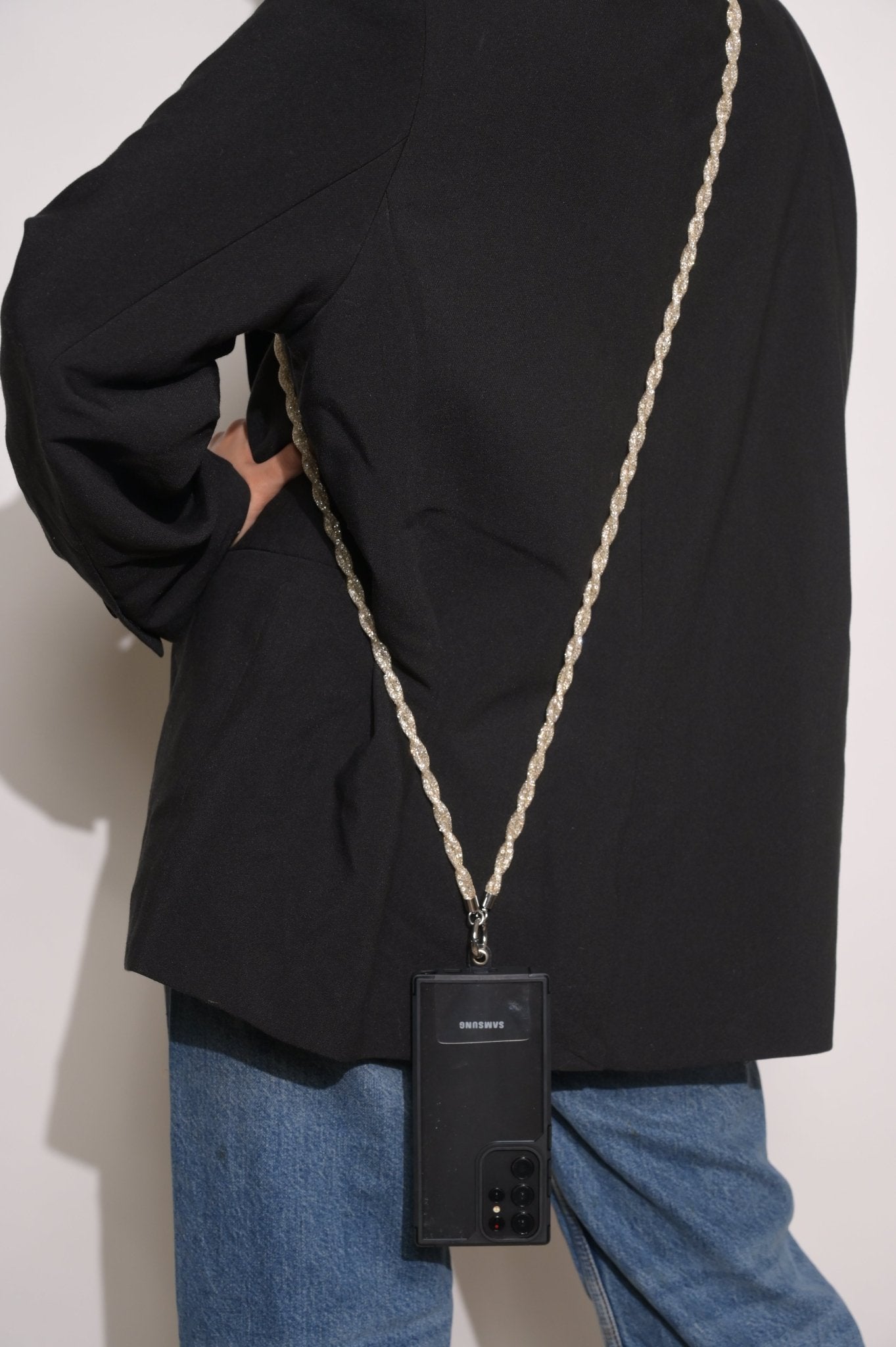 Champagne Moonstone Diamond Sling - HOUSE OF FAYE