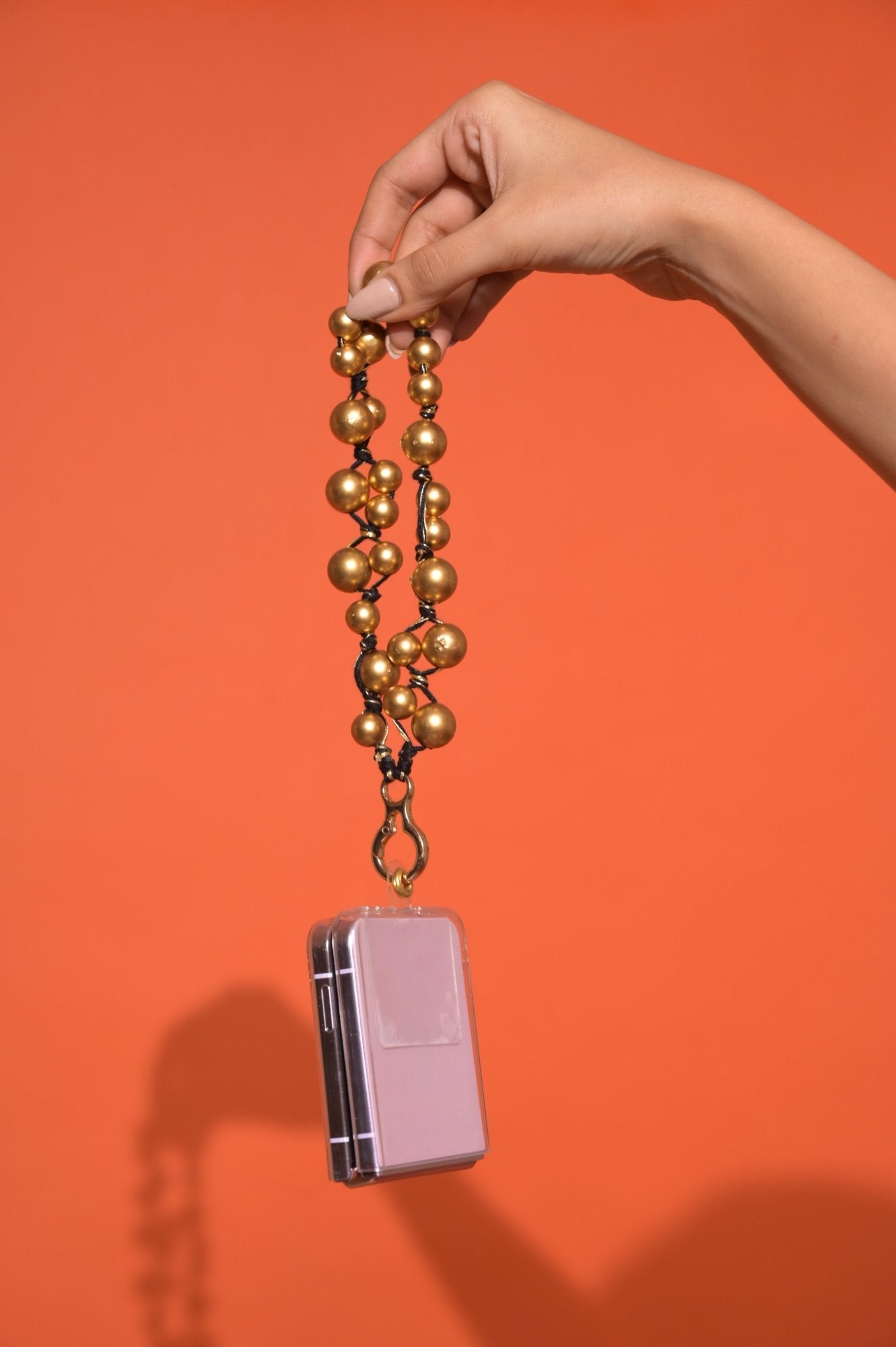 Gold Bead Braided Lanyard - HOUSE OF FAYE