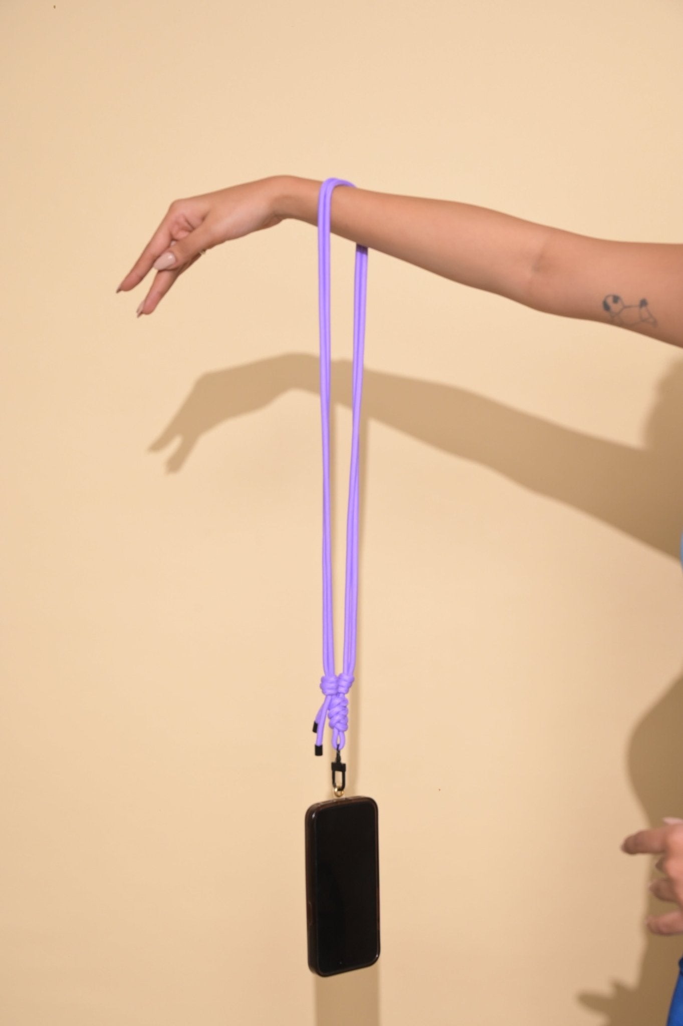 Purple Adjustable Rope Sling - HOUSE OF FAYE
