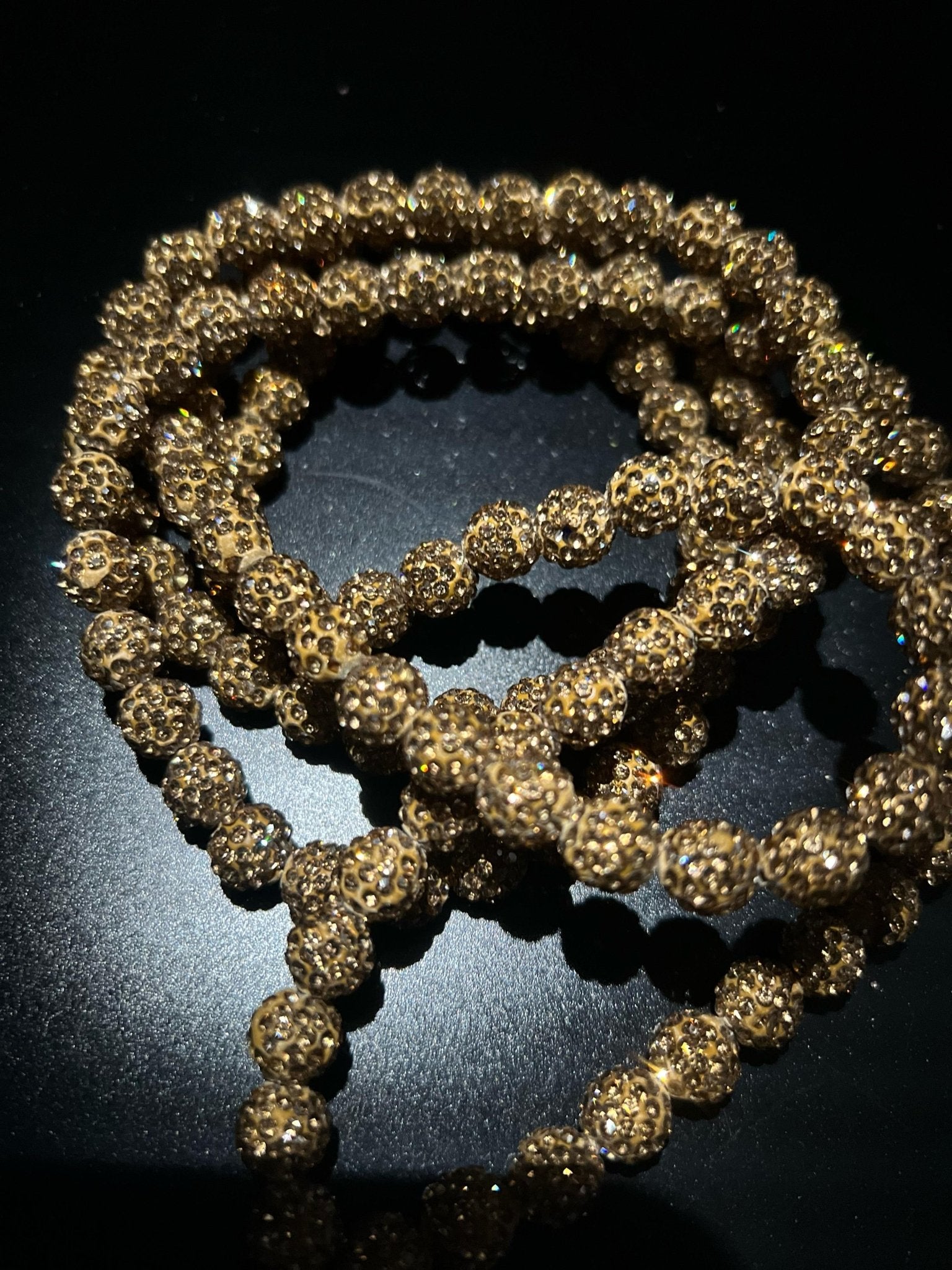 Gold Bling Bling phone Sling - HOUSE OF FAYE