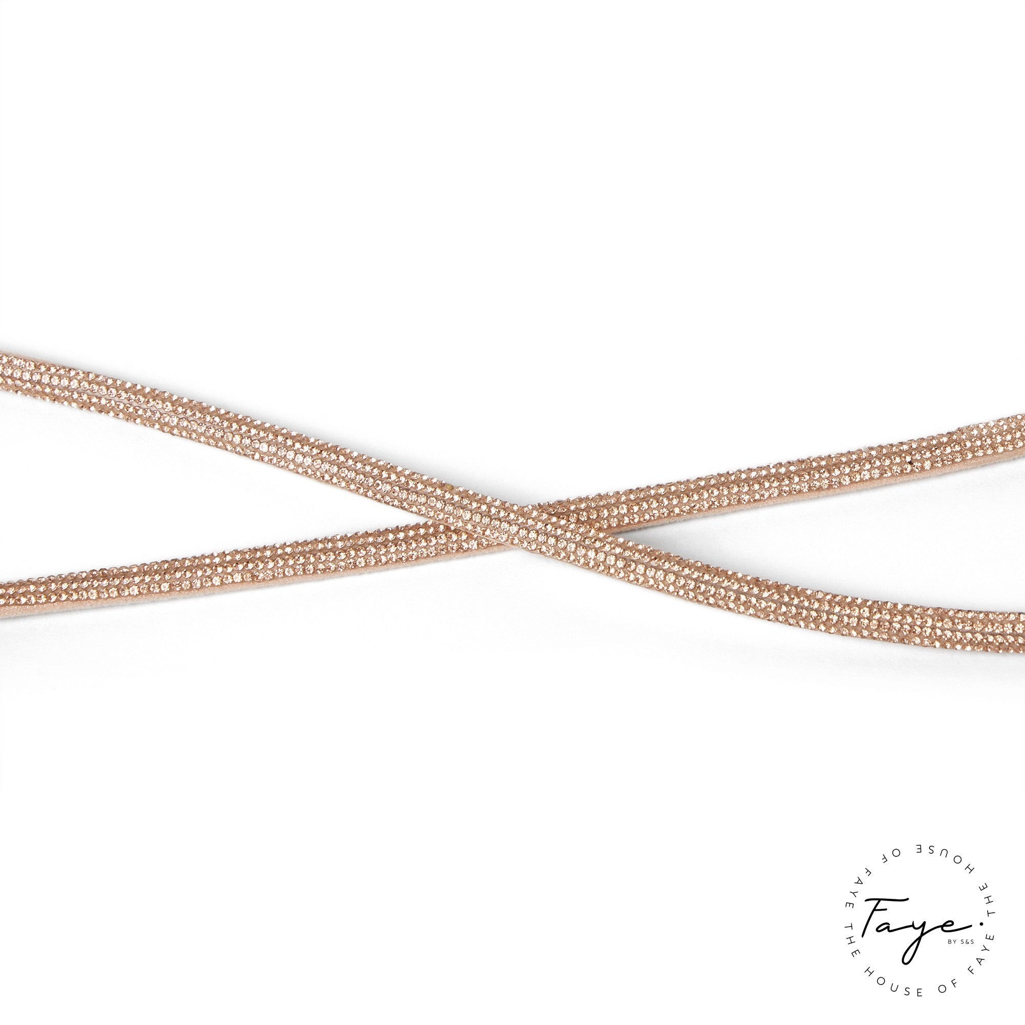 Rose gold diamond sling - HOUSE OF FAYE