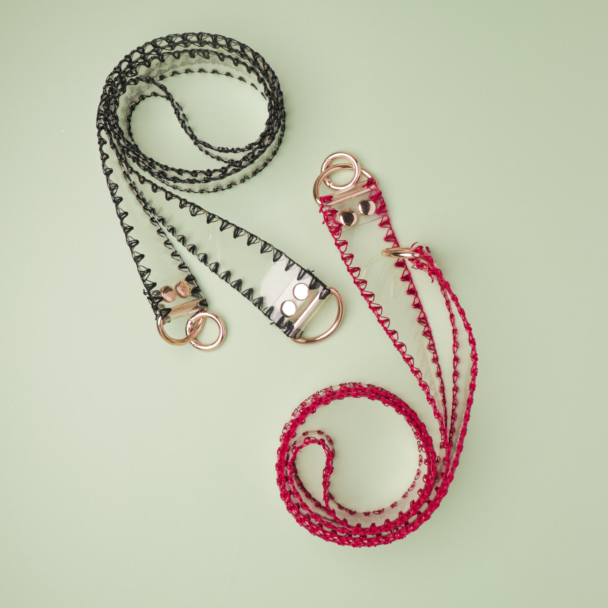 Black Clear Phone Sling - HOUSE OF FAYE