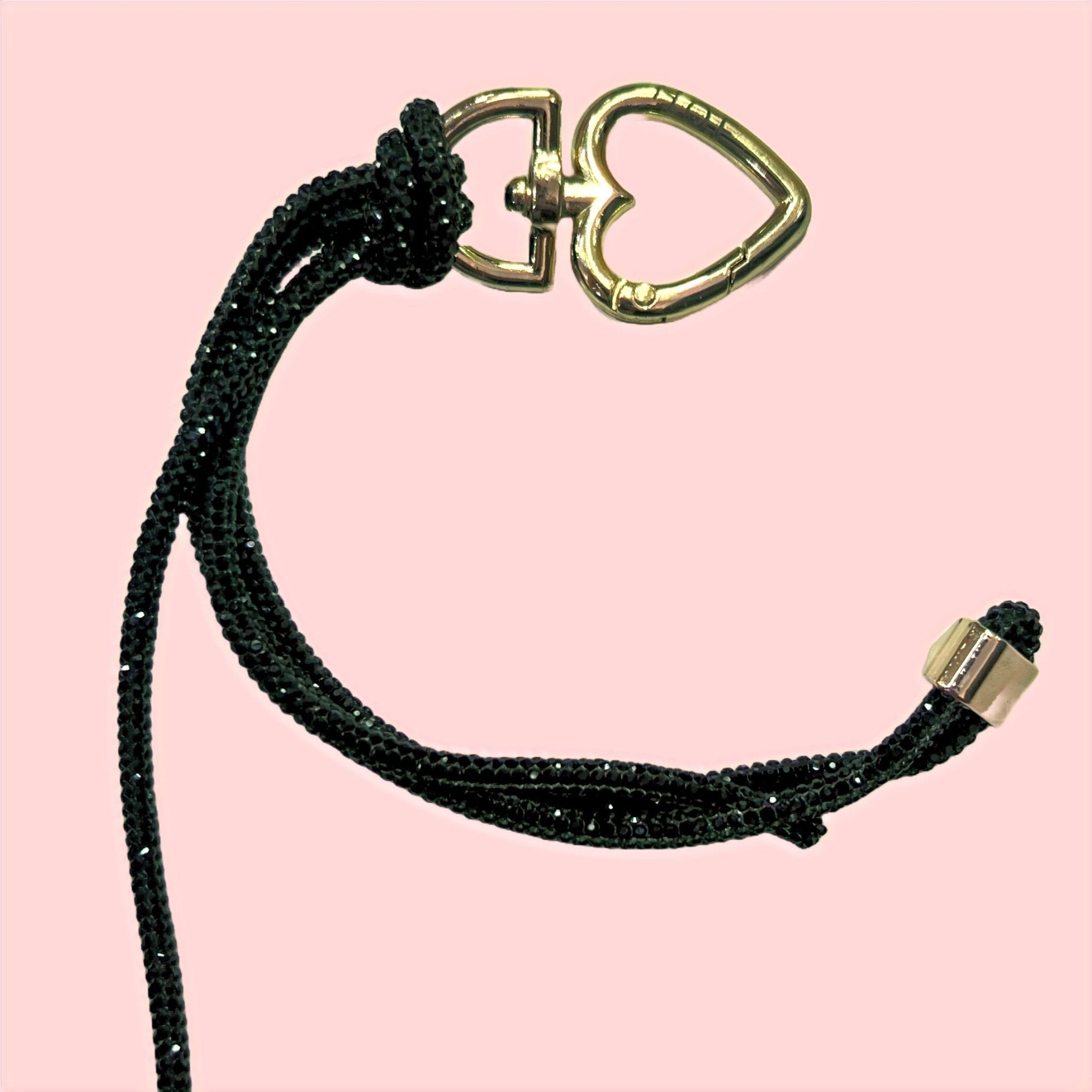 Black Charm lanyard - HOUSE OF FAYE