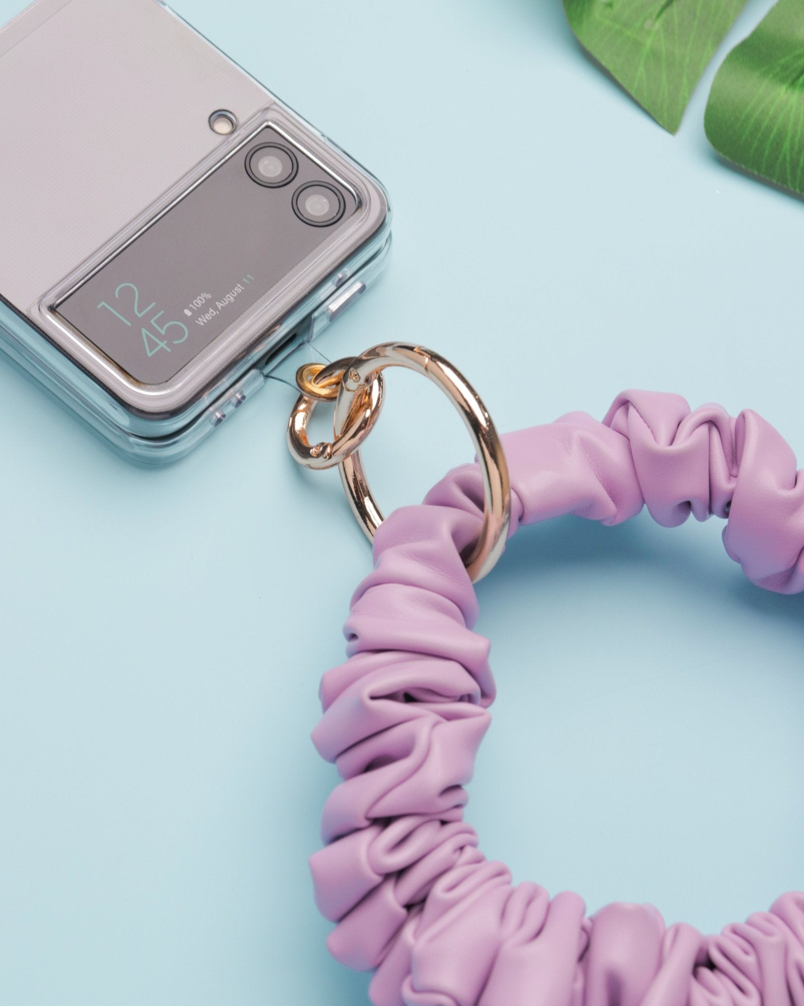 Lavender Scrunchie Lanyard - HOUSE OF FAYE