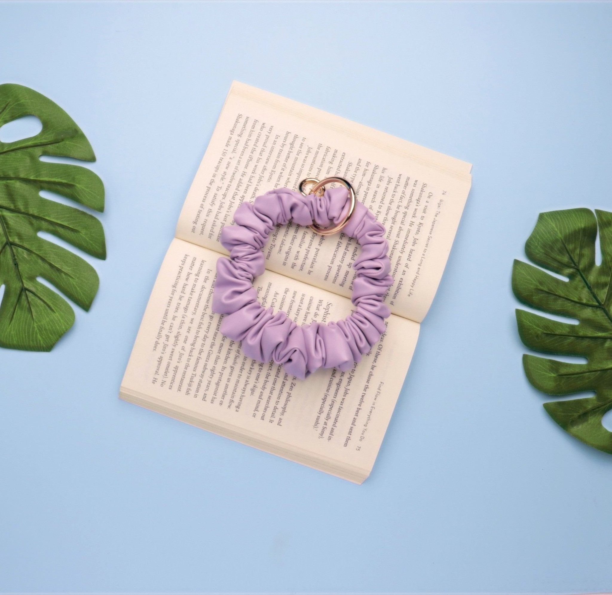 Lavender Scrunchie Lanyard - HOUSE OF FAYE