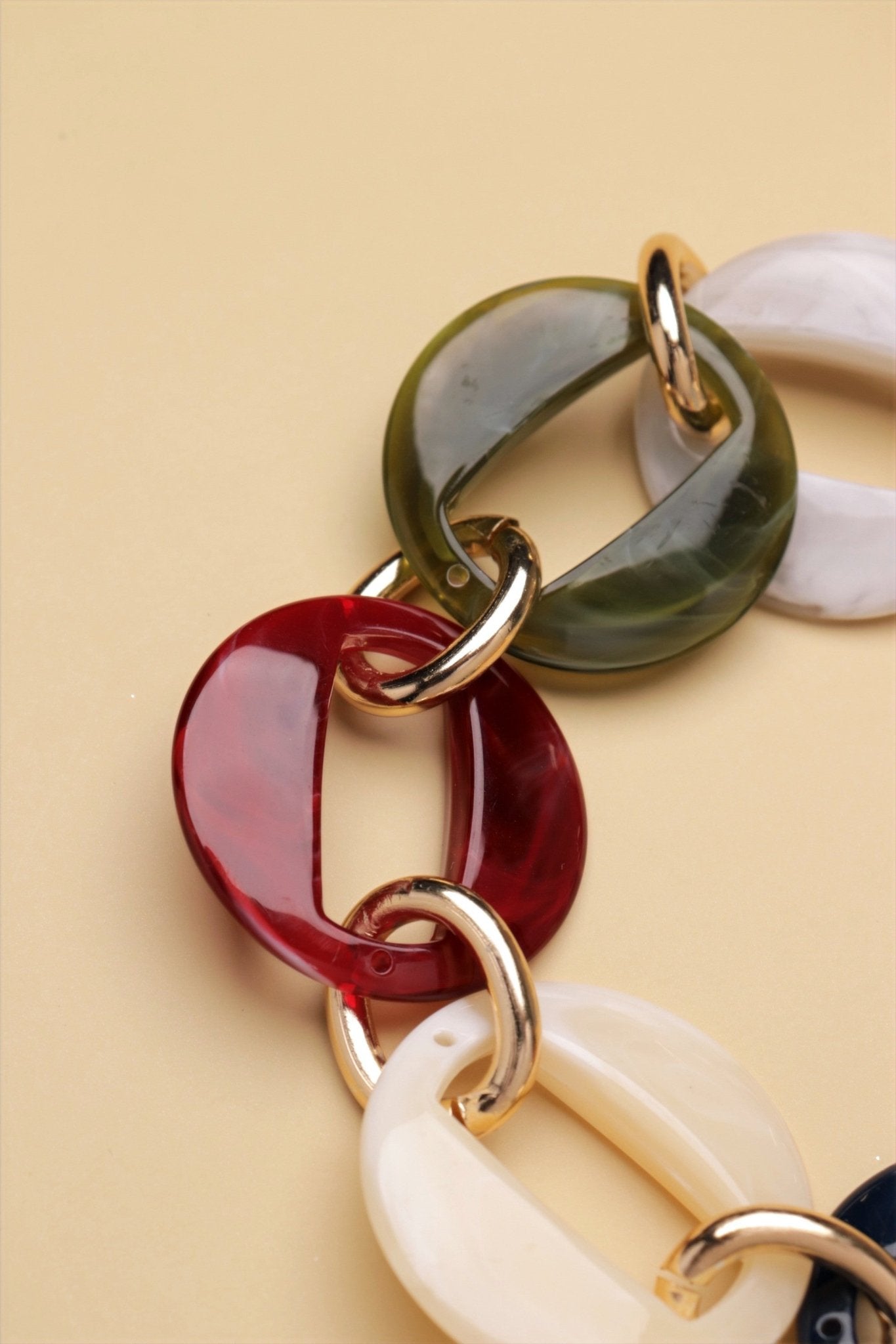 Multi Coloured Ring Lanyard - HOUSE OF FAYE