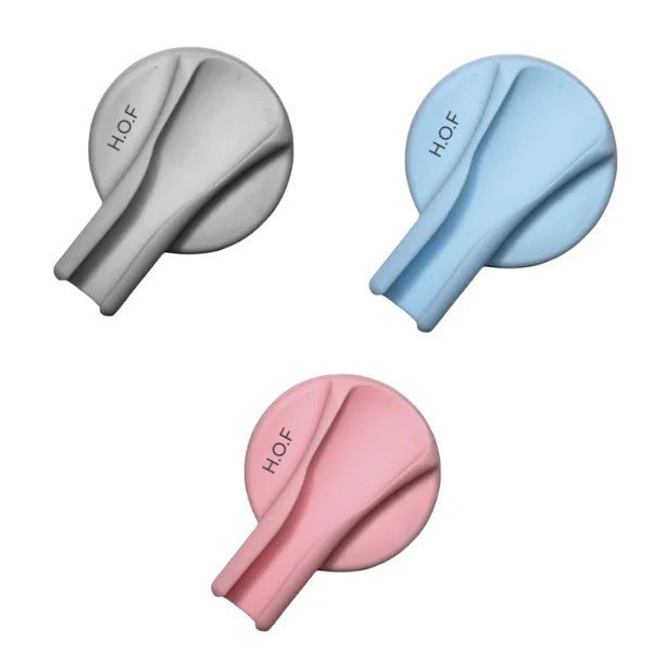 Blue Round Silicone Lip Holder Stick-on Phone Case - HOUSE OF FAYE