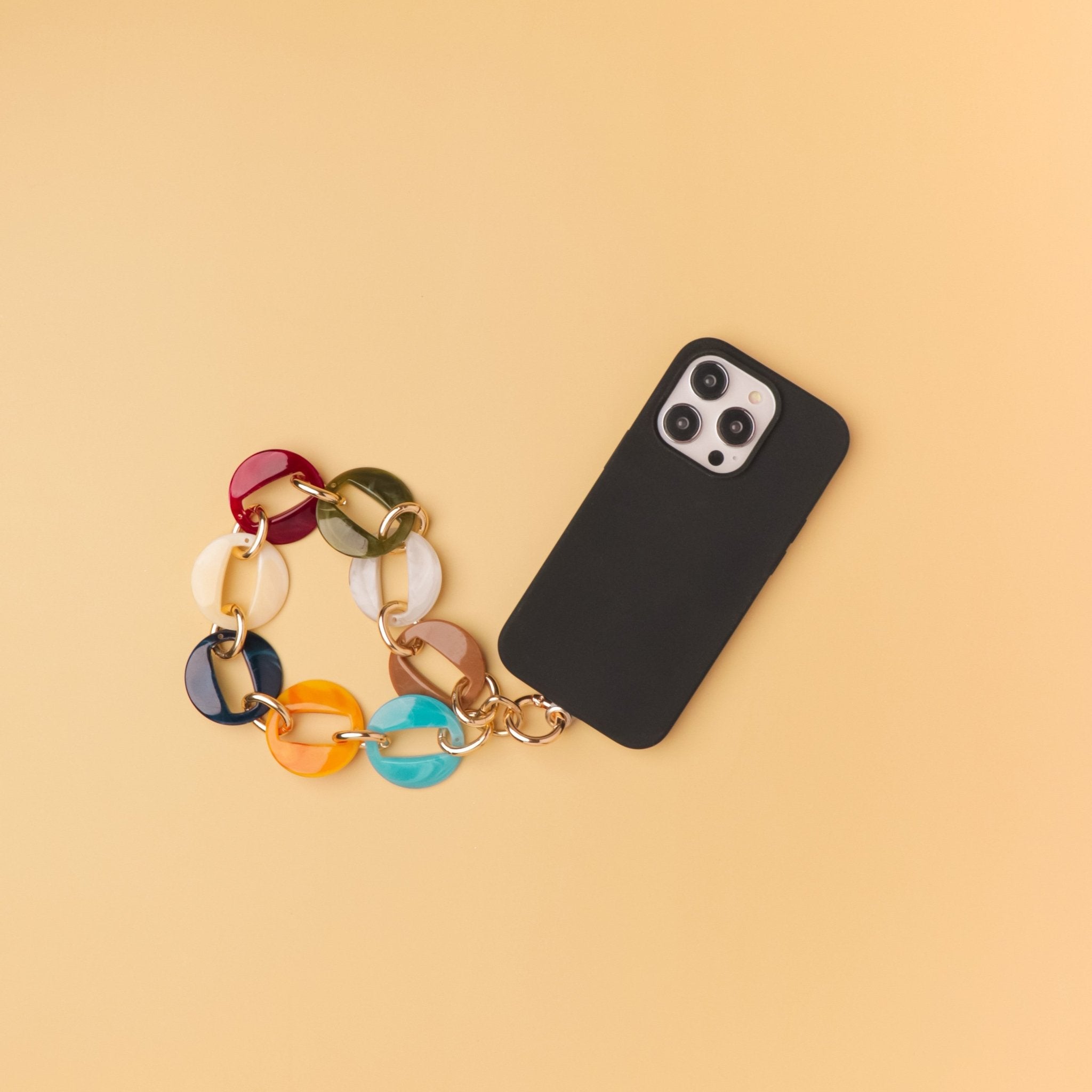 Multi Coloured Ring Lanyard - HOUSE OF FAYE
