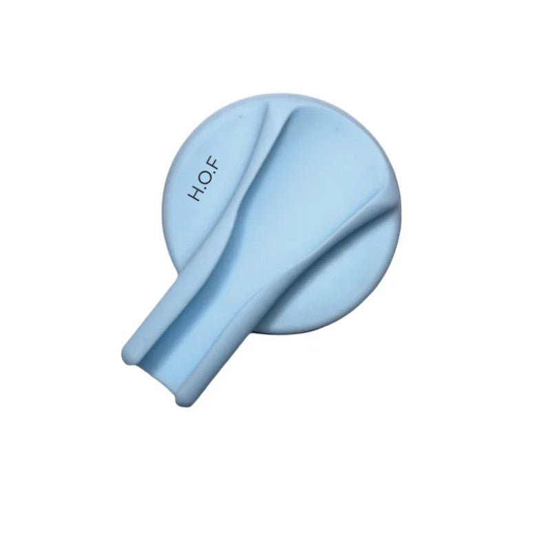 Blue Round Silicone Lip Holder Stick-on Phone Case - HOUSE OF FAYE