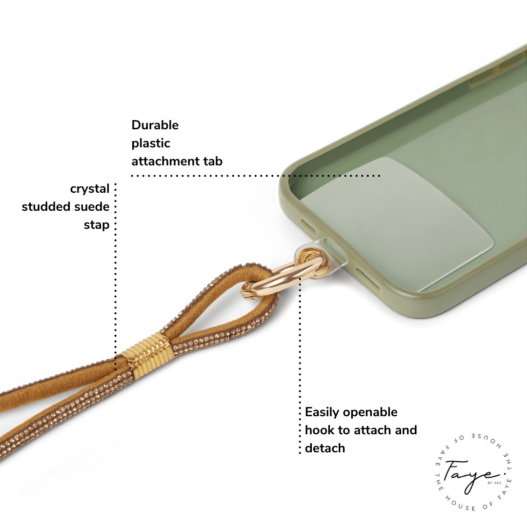 Gold Diamond Lanyard - HOUSE OF FAYE