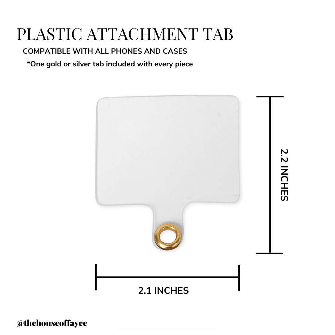 Attachment tabs - 5 - HOUSE OF FAYE