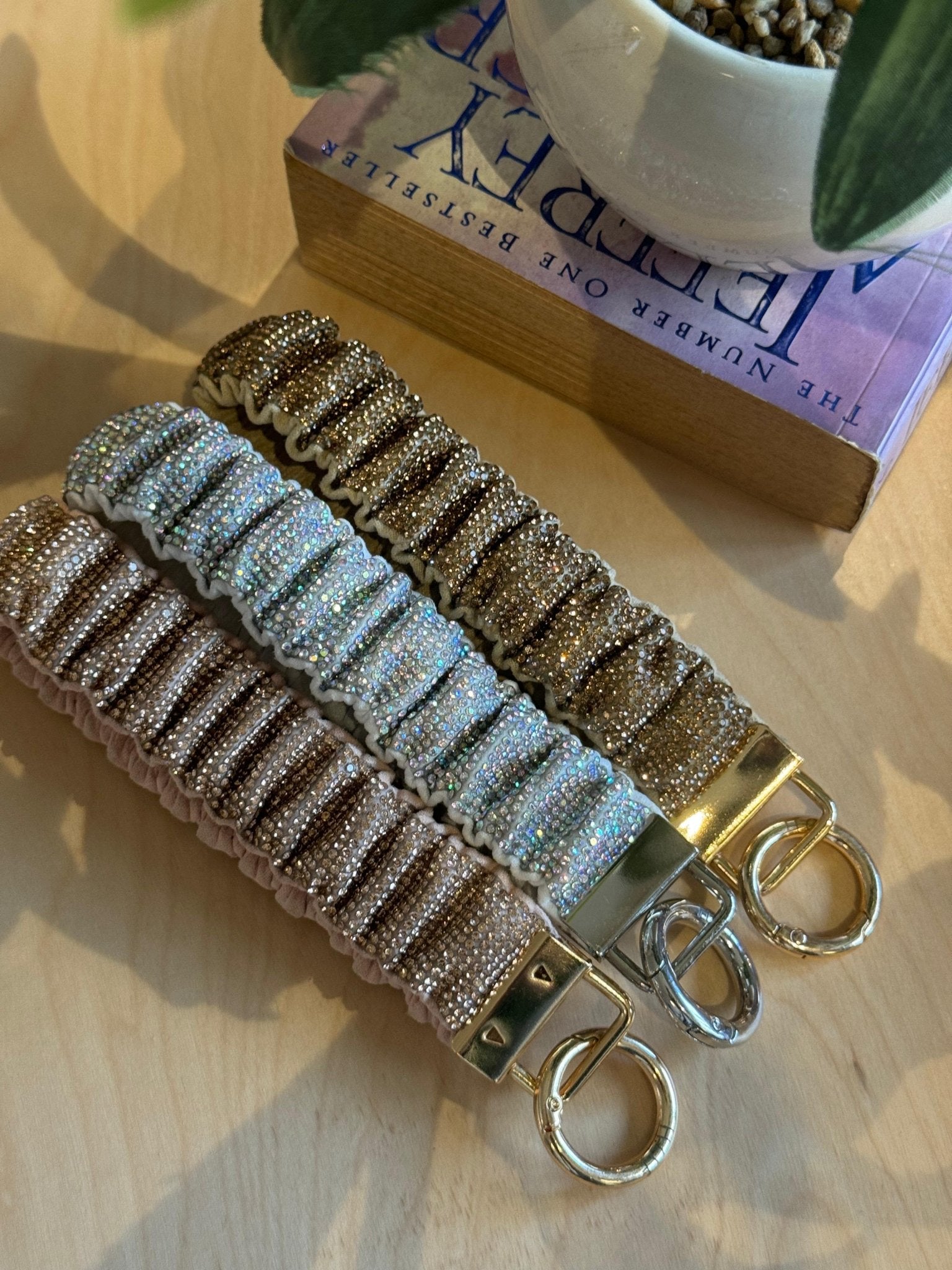 Gold Diamond scrunchie lanyard - HOUSE OF FAYE